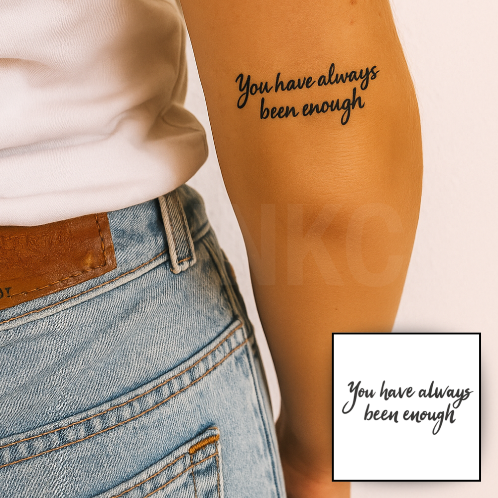 You have always been enough