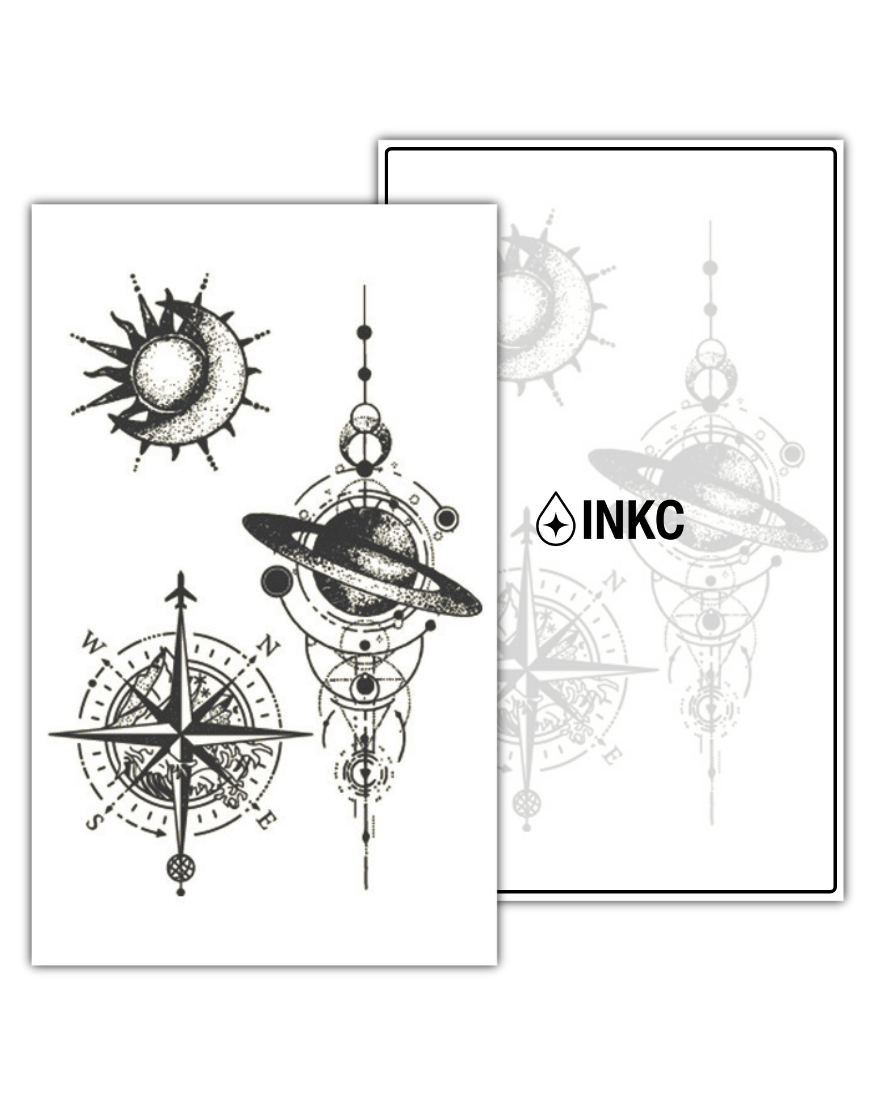 Kompas Zon Maan Planeten