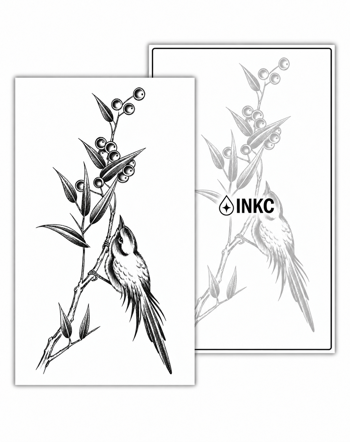 Vogel op Bessentak – INKC GZ-895