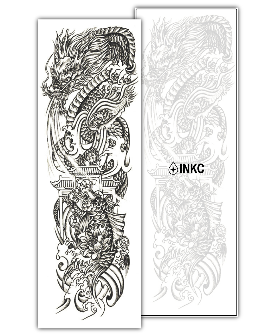 Japanse Draak-Koi Sleeve