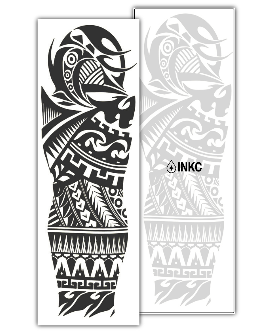 Tribal Krijger Sleeve