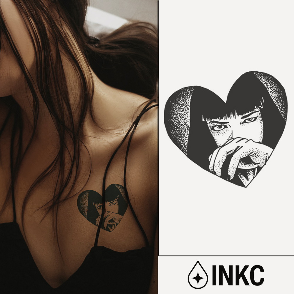 Tijdelijke Tattoo Hart