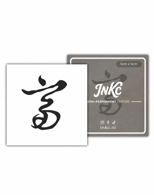 Liefde tijdelijke tattoo van INKC