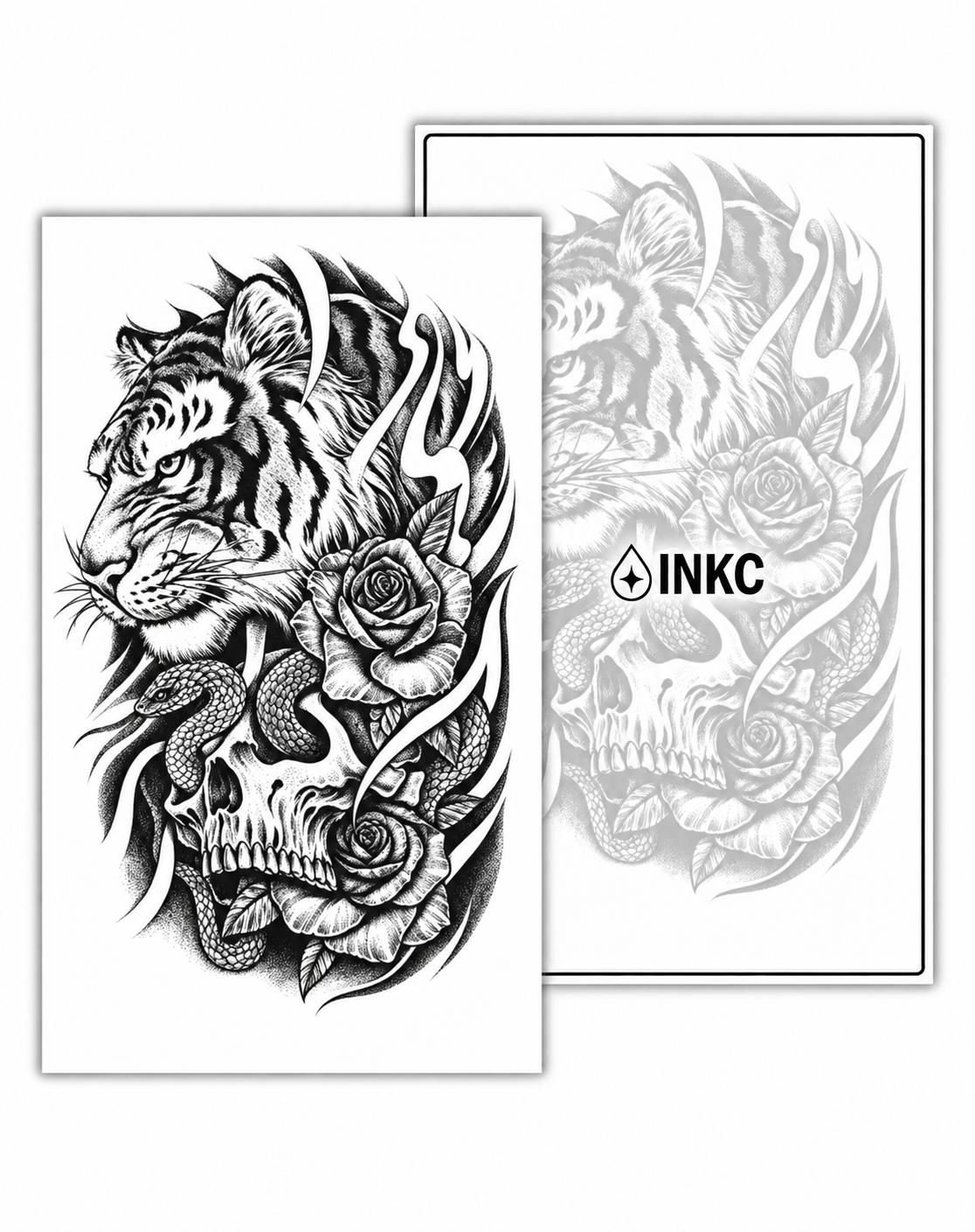 Tijger, Slang en Schedel – INKC GZ-1081