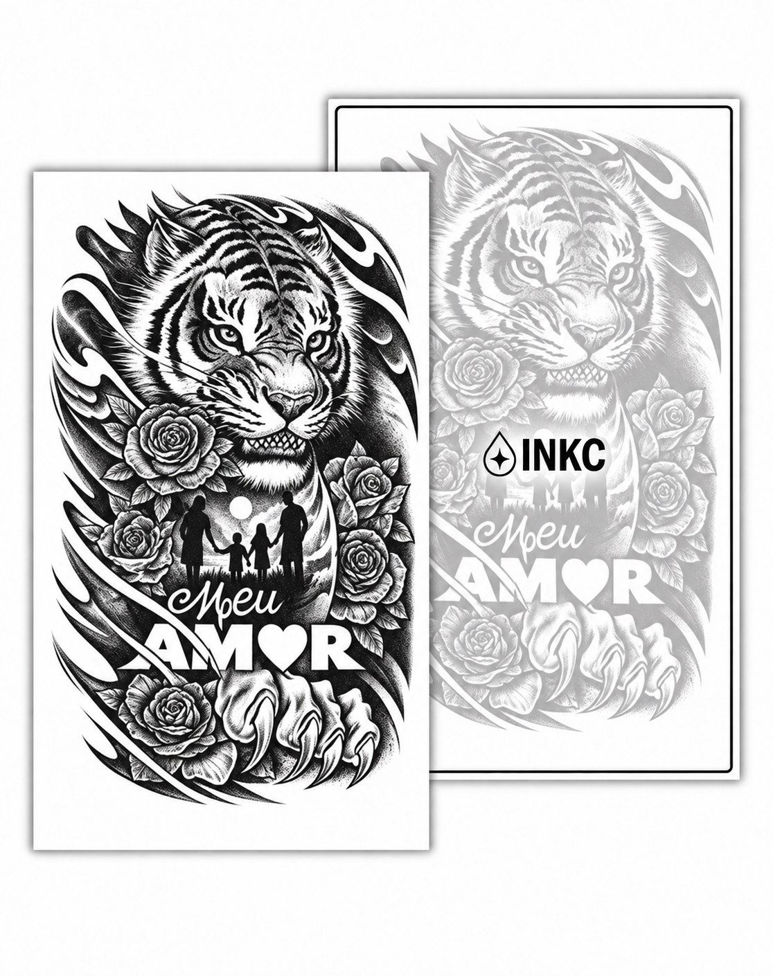 Tijgerfamilie en Liefde – INKC GZ-1089