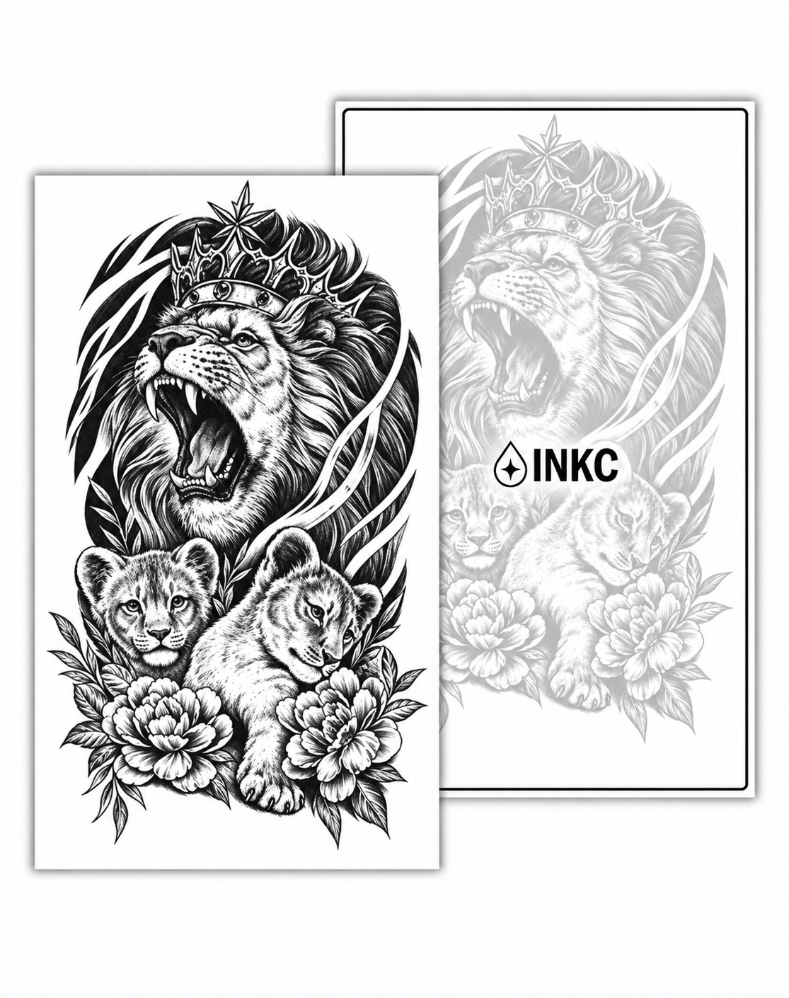 Leeuw met Kroon en Welpen – INKC GZ-1094