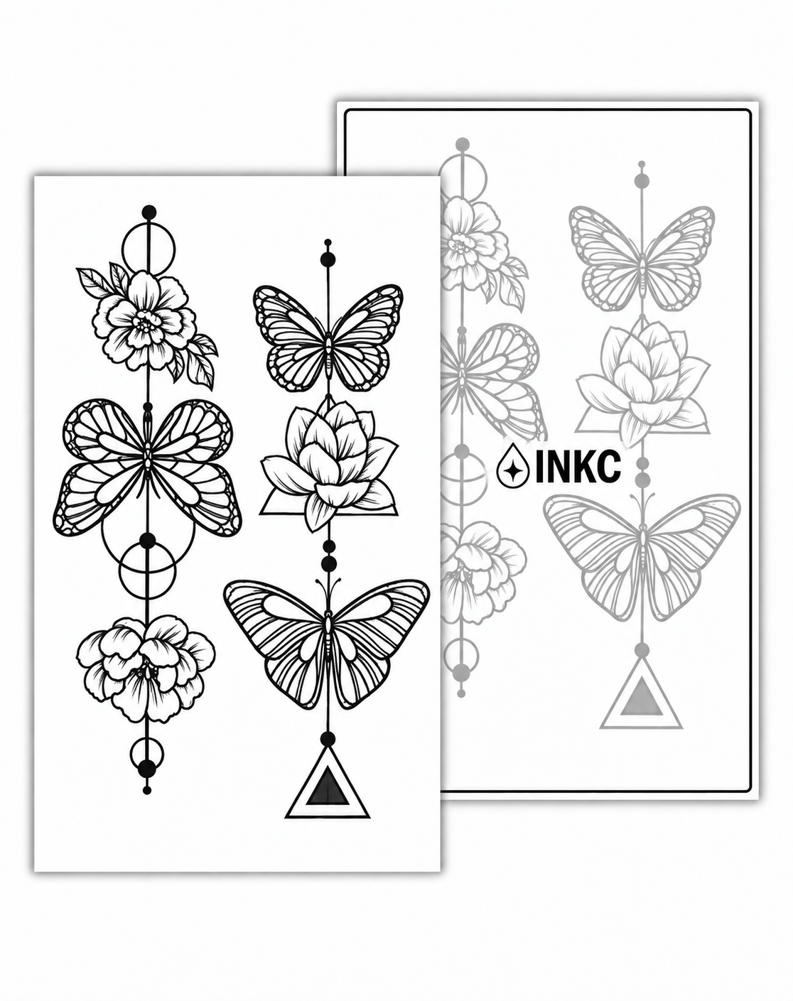 Vlinders en Bloemen Set – INKC GZ-393