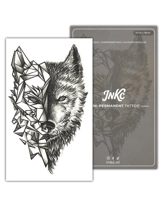 Geometrische Wolf Line