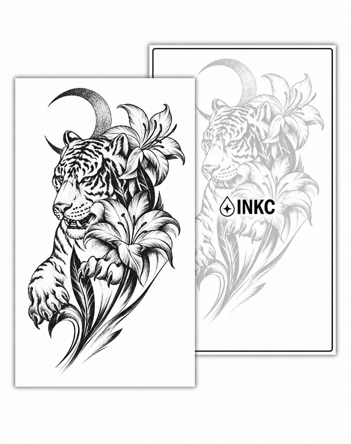 Tijger met Lelies – INKC GZ-940