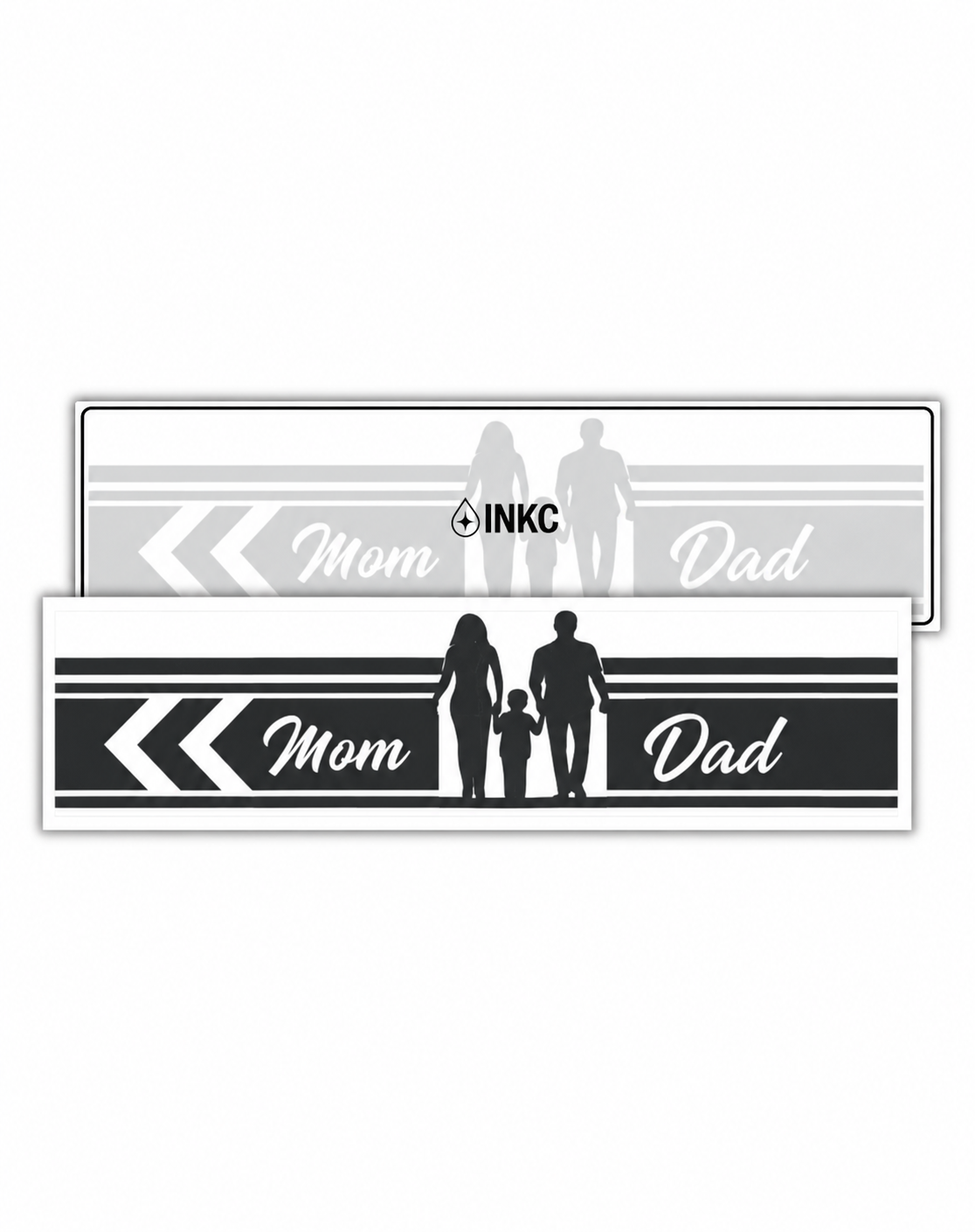 Familieband – tijdelijke tattoo 6,5 x 24 cm – INKC GZBH-030