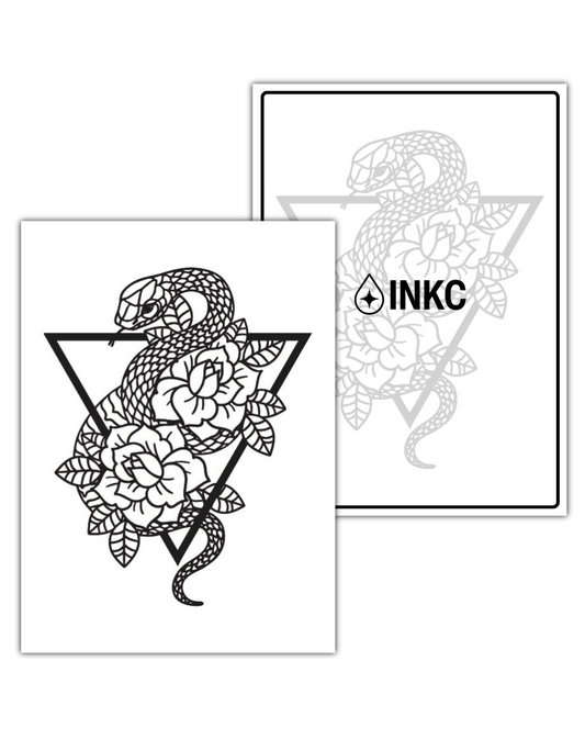 Slang met Bloemen