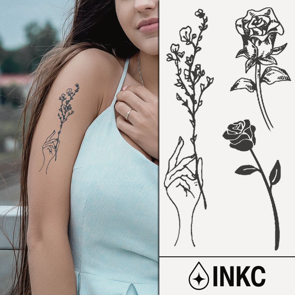 Bloemen Tattoo Design