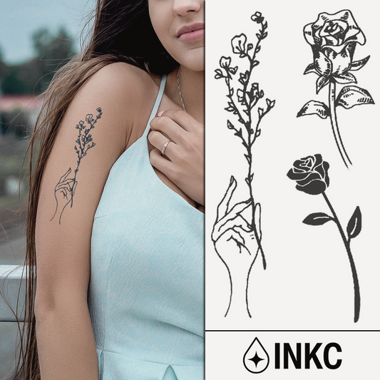 Bloemen Tattoo Design