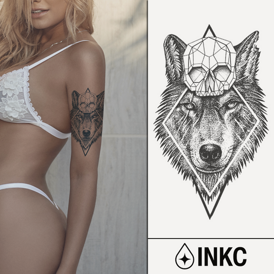 Wolf Tattoo Ontwerp