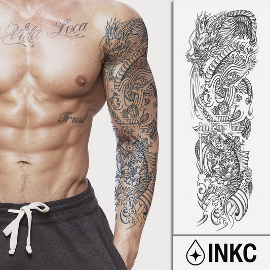 Japanse Draak-Koi Sleeve