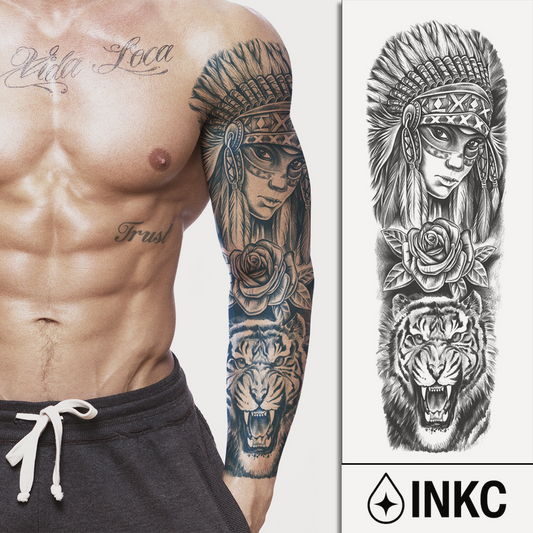 Tijger Roos Sleeve