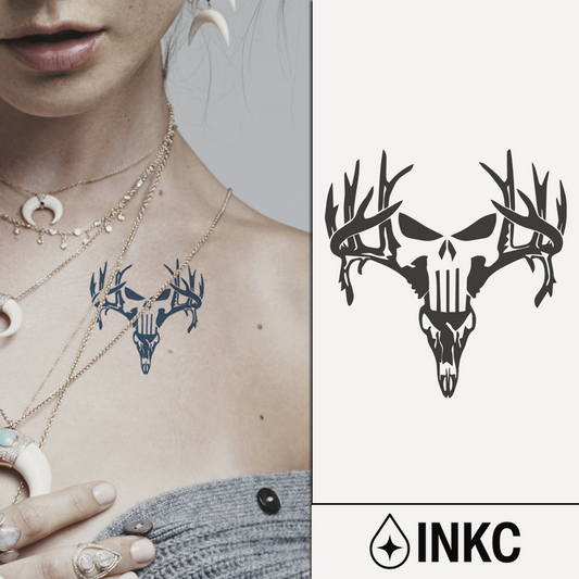 Tijdelijke Tattoo Doodshoofd