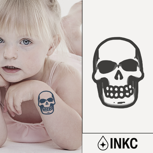 Doodshoofd Tijdelijke Tattoo