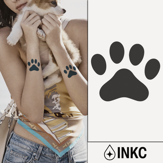Tijdelijke Tattoo Hond 