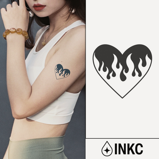 Tijdelijke Tattoo Liefdesvuur 