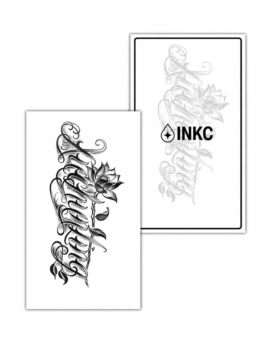 Lotus en Kalligrafie – INKC GZS-142